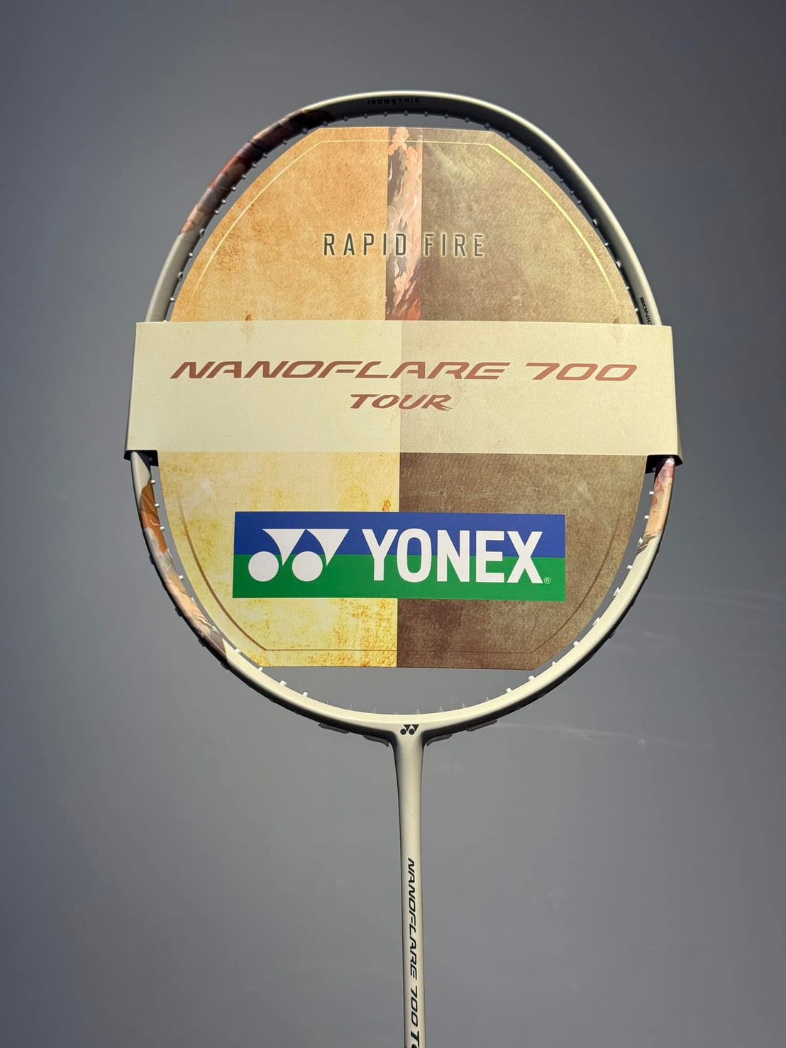 YONEX優乃克 NF-700 TOUR(26) 奶茶色 台製 中高階 進攻 羽球拍 附拍袋 空拍